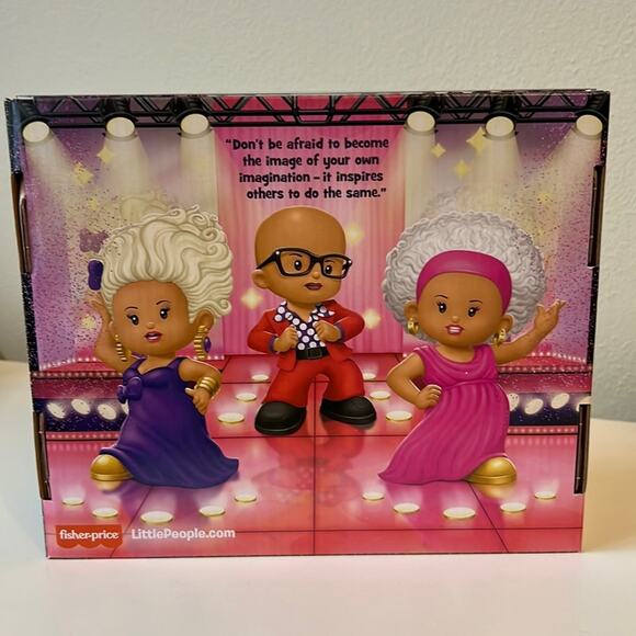 Fisher-Price Little People Rupaul Collection 3 Pack - Picture 2 of 2